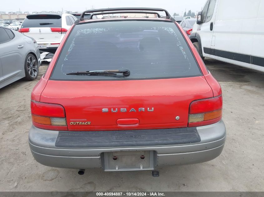 1998 Subaru Impreza Outback Sport VIN: JF1GF4851WH806143 Lot: 40594887