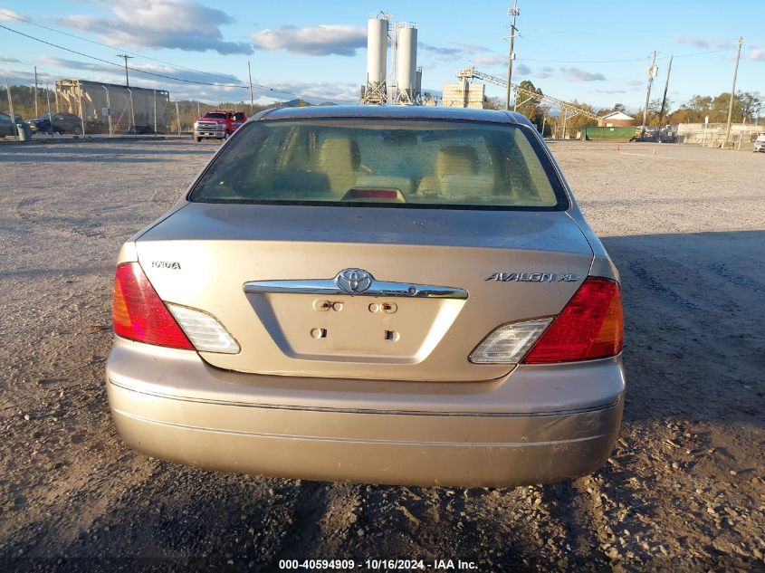 2000 Toyota Avalon Xl VIN: 4T1BF28B8YU007688 Lot: 40594909