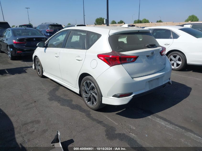 2017 Toyota Corolla Im VIN: JTNKARJE4HJ526881 Lot: 40594951