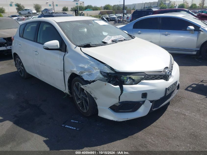 2017 Toyota Corolla Im VIN: JTNKARJE4HJ526881 Lot: 40594951