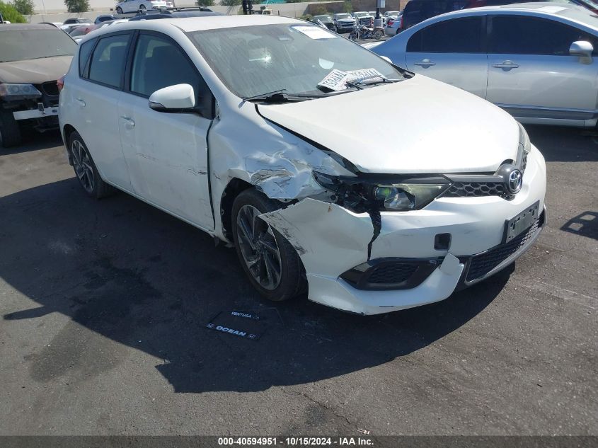 2017 Toyota Corolla Im VIN: JTNKARJE4HJ526881 Lot: 40594951