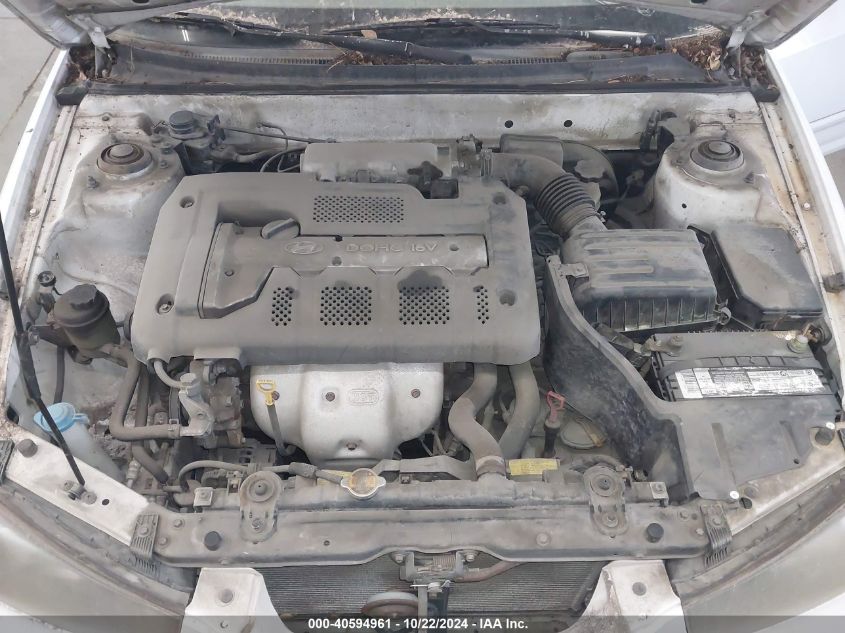 2002 Hyundai Elantra Gls VIN: KMHDN45D72U369693 Lot: 40594961