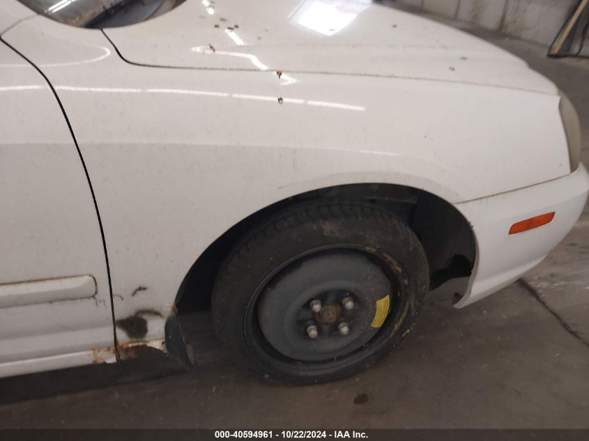 2002 Hyundai Elantra Gls VIN: KMHDN45D72U369693 Lot: 40594961