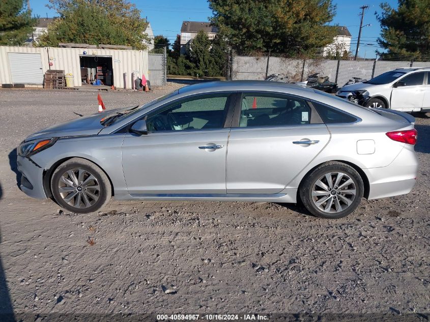 2015 Hyundai Sonata Sport VIN: 5NPE34AF7FH252587 Lot: 40594967