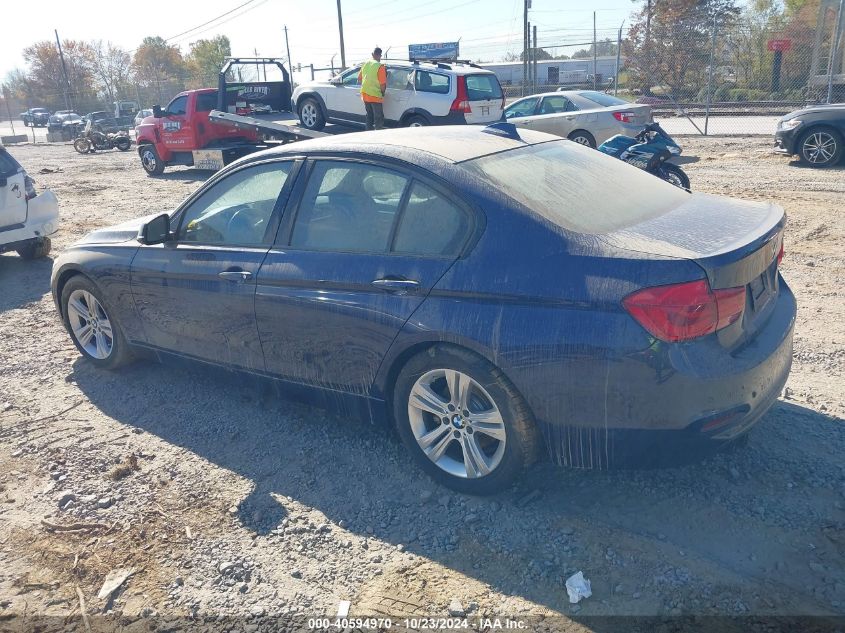 2016 BMW 328I VIN: WBA8E9G57GNU28572 Lot: 40594970