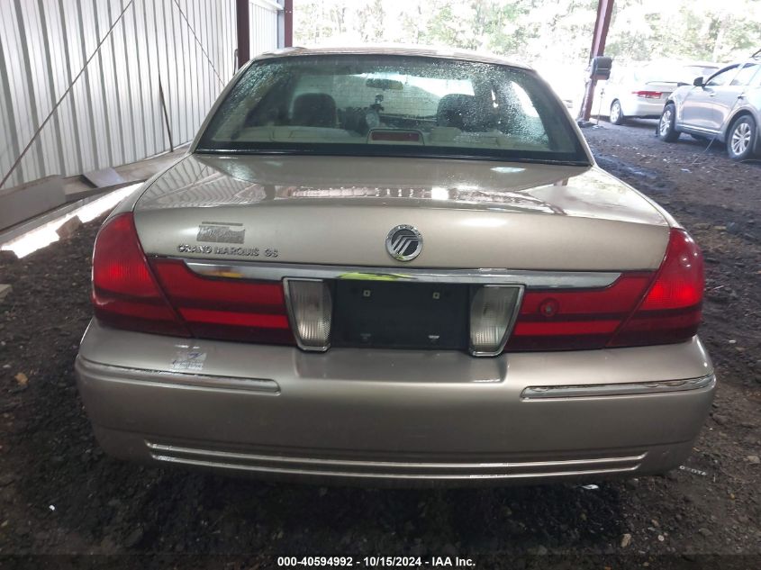 2003 Mercury Grand Marquis Gs VIN: 2MEFM74W43X624488 Lot: 40594992