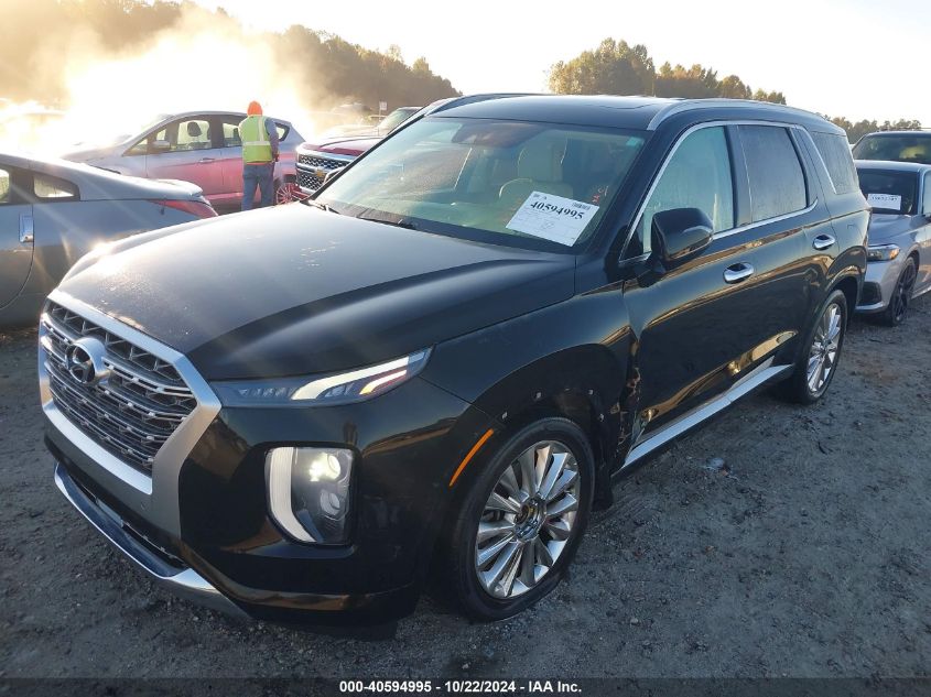 VIN KM8R54HE7LU120631 2020 HYUNDAI PALISADE LIMITED