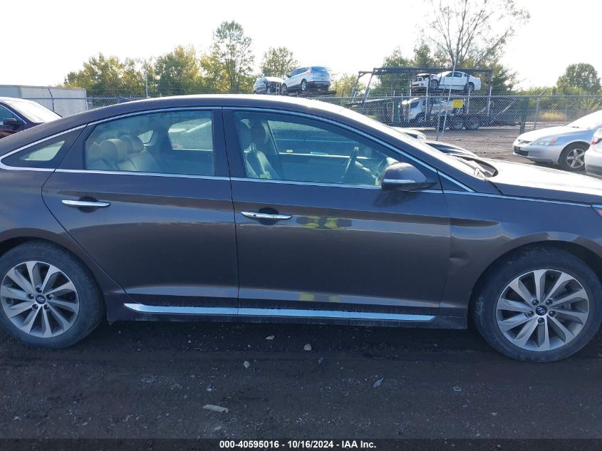 2017 HYUNDAI SONATA SPORT - 5NPE34AF9HH478553