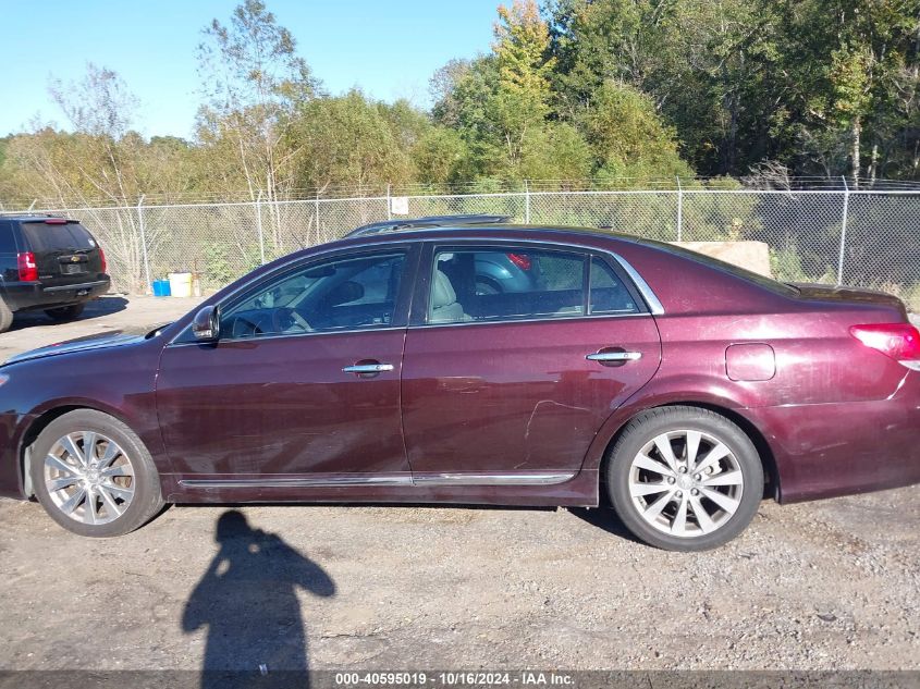 2011 Toyota Avalon Limited VIN: 4T1BK3DB8BU413016 Lot: 40595019