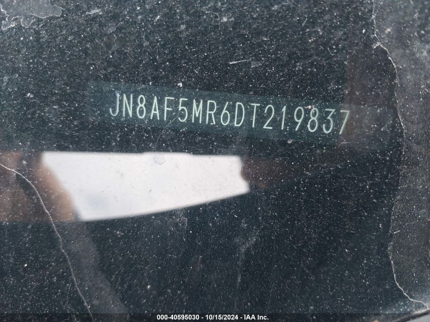 2013 NISSAN JUKE SV - JN8AF5MR6DT219837