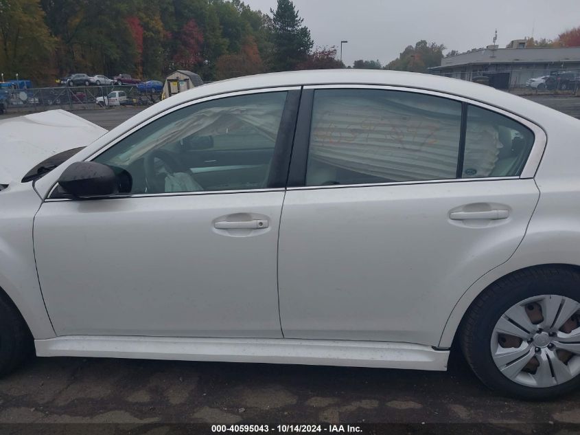 2013 Subaru Legacy 2.5I VIN: 4S3BMBA63D3039469 Lot: 40595043