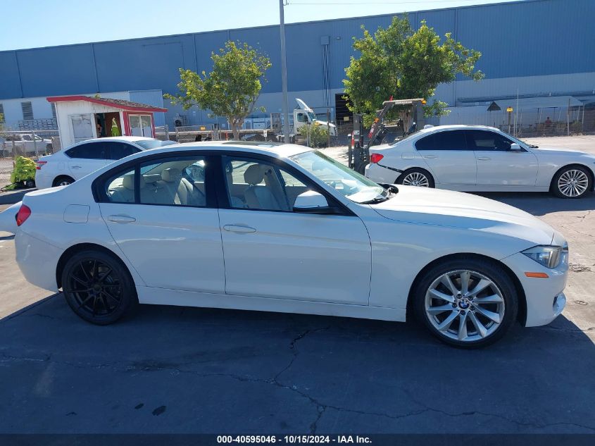 2012 BMW 328I VIN: WBA3A5C52CF258453 Lot: 40595046