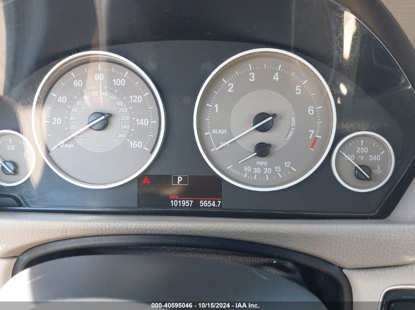 2012 BMW 328I VIN: WBA3A5C52CF258453 Lot: 40595046