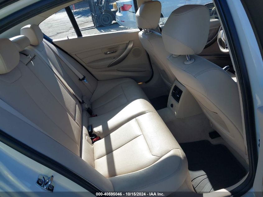 2012 BMW 328I VIN: WBA3A5C52CF258453 Lot: 40595046