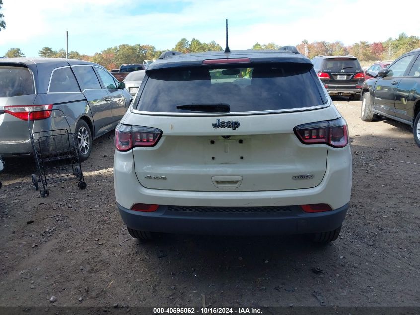 2018 Jeep Compass Latitude 4X4 VIN: 3C4NJDBB2JT264253 Lot: 40595062