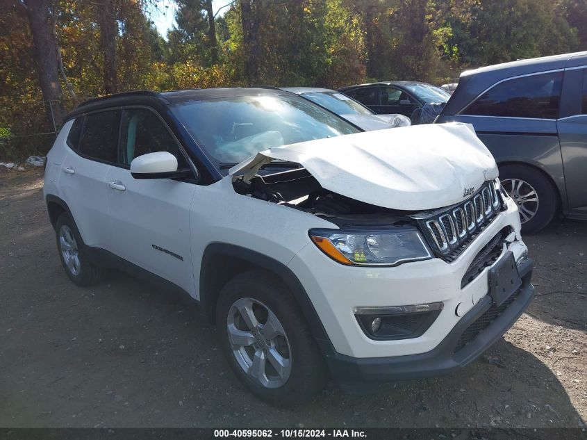 2018 Jeep Compass Latitude 4X4 VIN: 3C4NJDBB2JT264253 Lot: 40595062