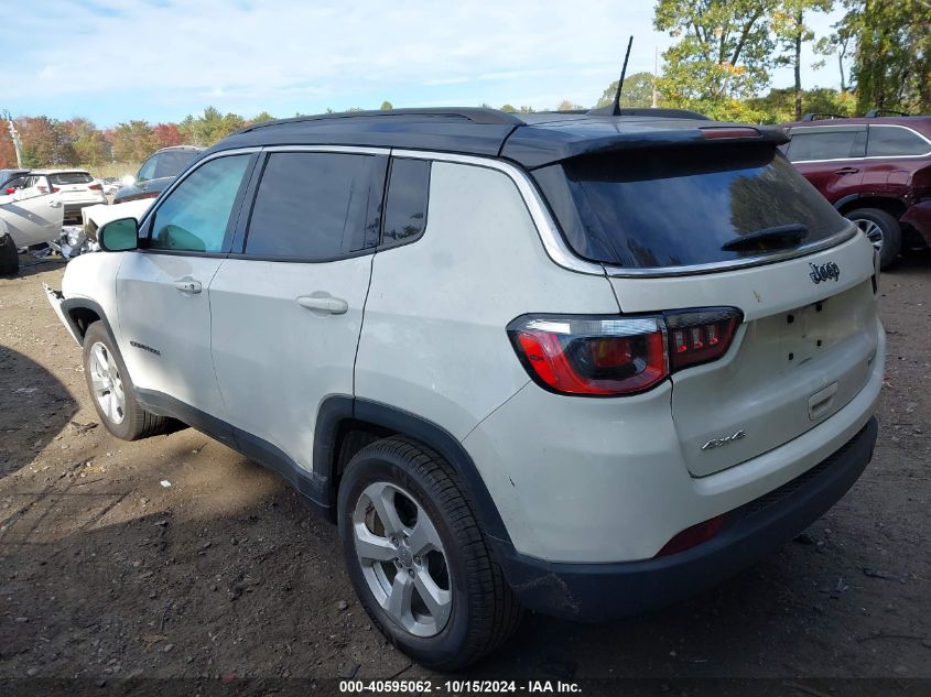 2018 Jeep Compass Latitude 4X4 VIN: 3C4NJDBB2JT264253 Lot: 40595062