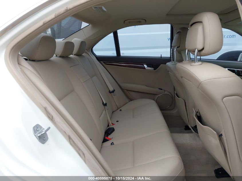 2010 Mercedes-Benz C 300 Luxury 4Matic/Sport 4Matic VIN: WDDGF8BB5AR117960 Lot: 40595075