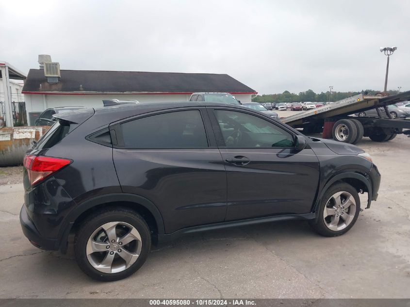 2018 Honda Hr-V Lx VIN: 3CZRU5H34JM722703 Lot: 40595080