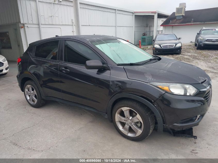 2018 Honda Hr-V Lx VIN: 3CZRU5H34JM722703 Lot: 40595080