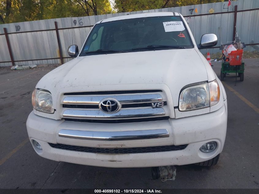 2006 Toyota Tundra Sr5 V8 VIN: 5TBBT44126S487761 Lot: 40595102