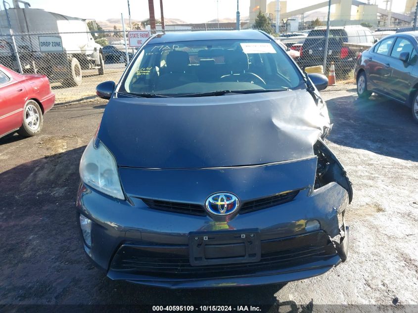 2013 Toyota Prius Two VIN: JTDKN3DU4D1643508 Lot: 40595109