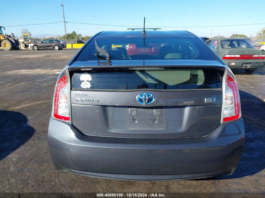 2013 Toyota Prius Two VIN: JTDKN3DU4D1643508 Lot: 40595109