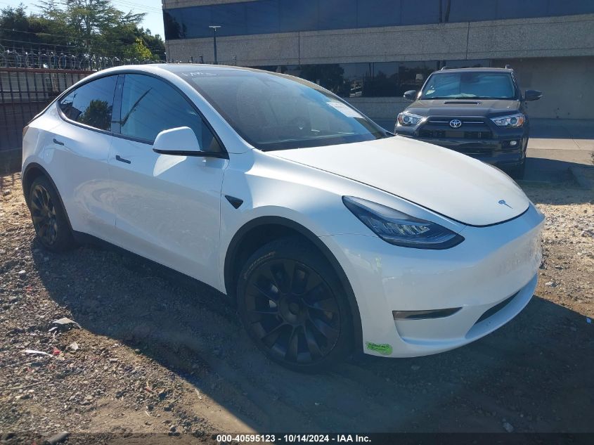 2023 TESLA MODEL Y AWD/LONG RANGE DUAL MOTOR ALL-WHEEL DRIVE - 7SAYGDEE6PF588608