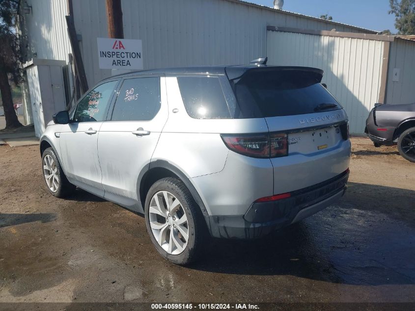 2021 Land Rover Discovery Sport Se VIN: SALCP2FX7MH886794 Lot: 40595145