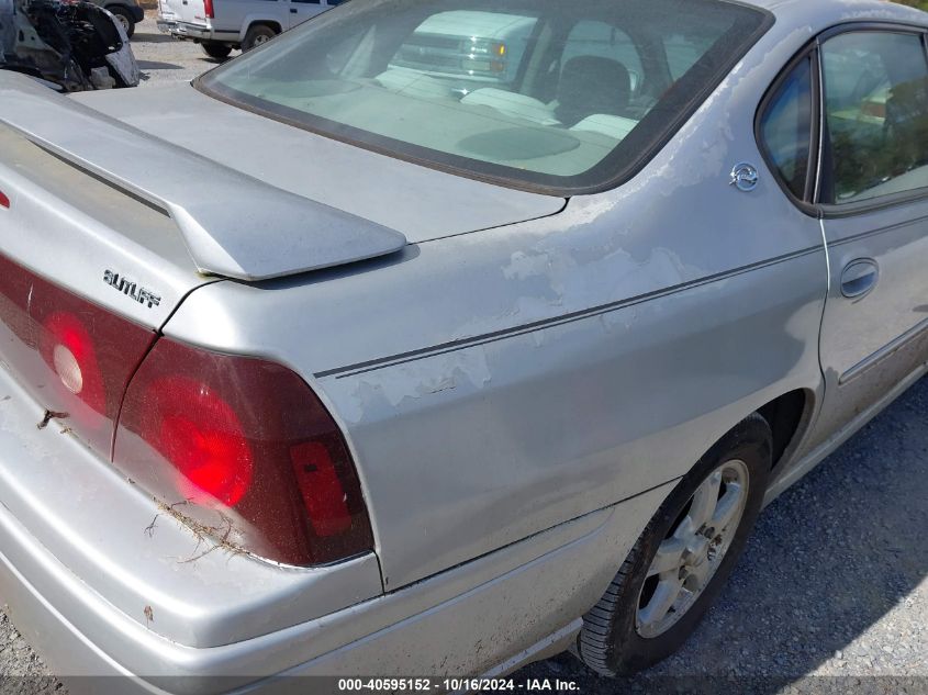 2004 Chevrolet Impala Ls VIN: 2G1WH52K249114617 Lot: 40595152