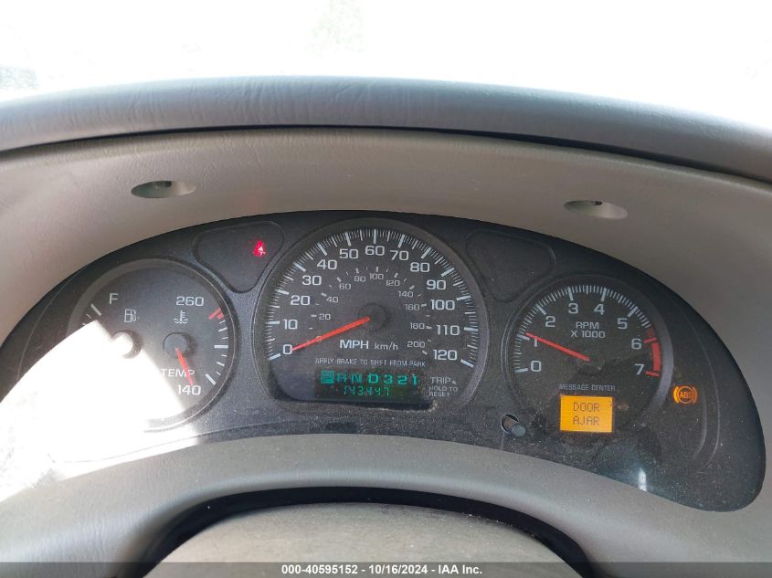 2004 Chevrolet Impala Ls VIN: 2G1WH52K249114617 Lot: 40595152