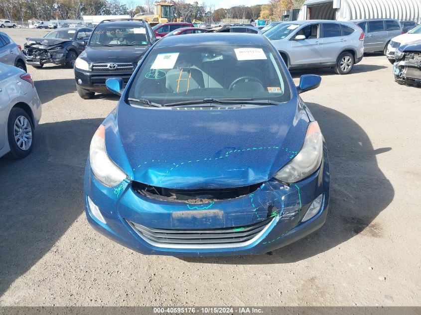 2013 Hyundai Elantra Gls VIN: KMHDH4AE7DU004049 Lot: 40595176