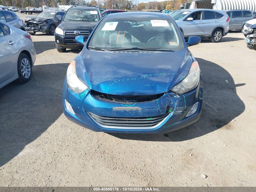 2013 Hyundai Elantra Gls VIN: KMHDH4AE7DU004049 Lot: 40595176