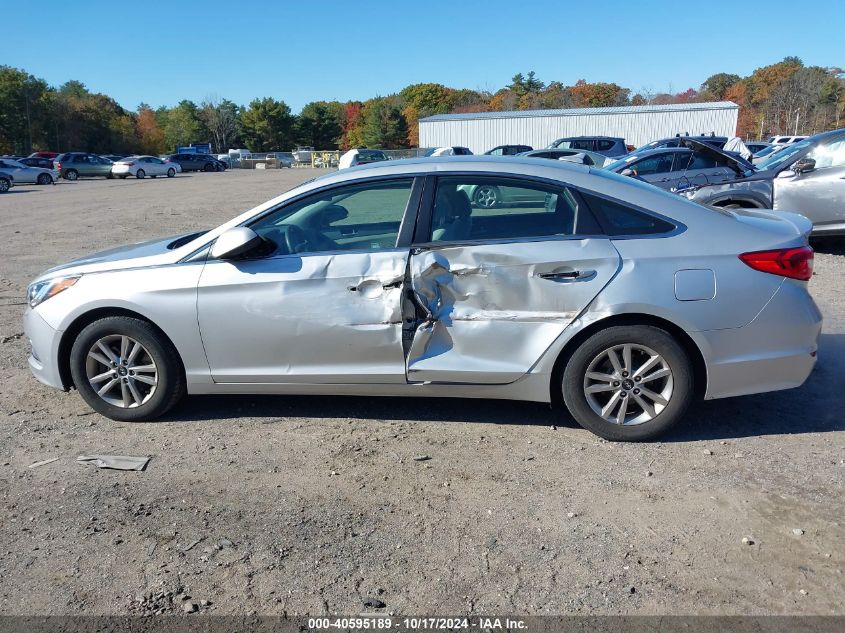 2016 Hyundai Sonata VIN: 5NPE24AF9GH398655 Lot: 40595189