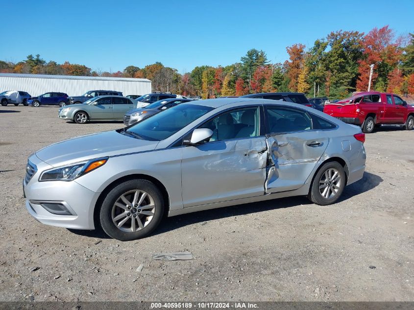 2016 Hyundai Sonata VIN: 5NPE24AF9GH398655 Lot: 40595189