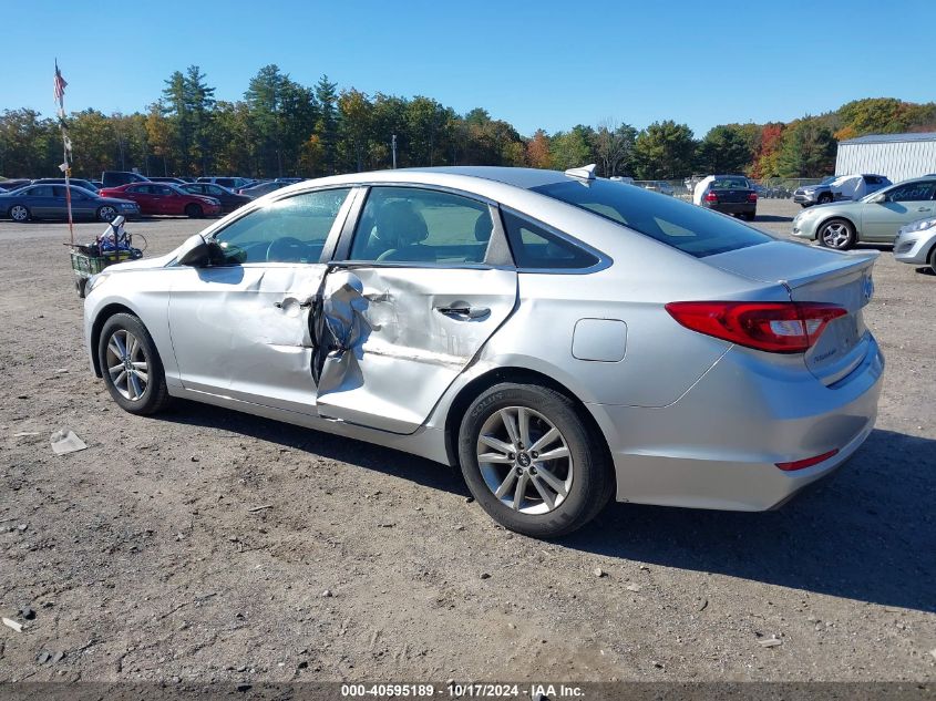 2016 Hyundai Sonata VIN: 5NPE24AF9GH398655 Lot: 40595189