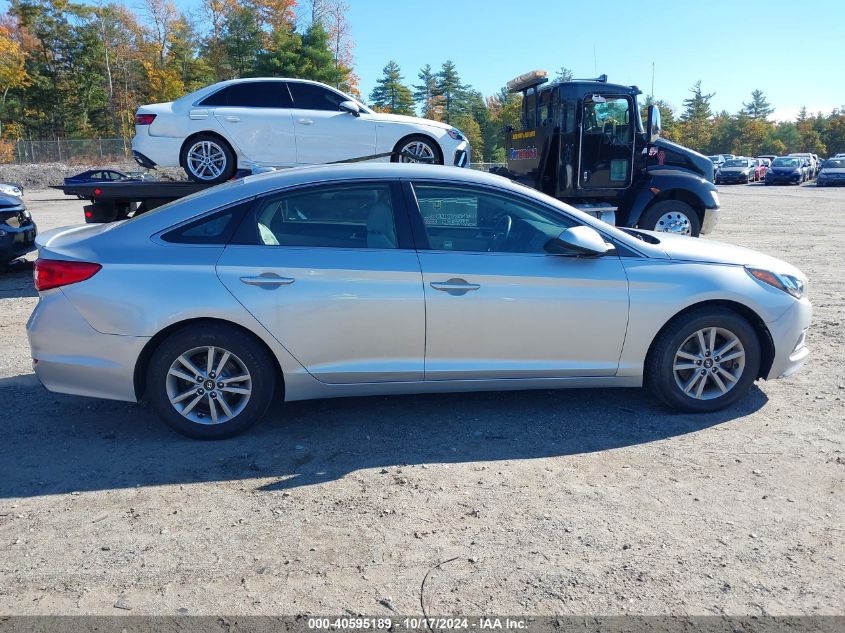 2016 Hyundai Sonata VIN: 5NPE24AF9GH398655 Lot: 40595189