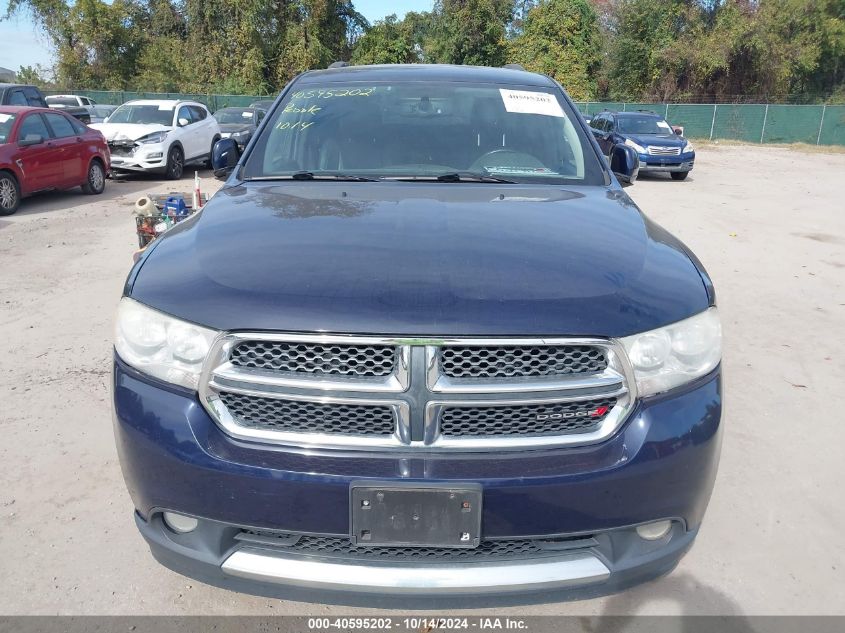 2012 Dodge Durango Crew VIN: 1C4SDJDT8CC358893 Lot: 40595202