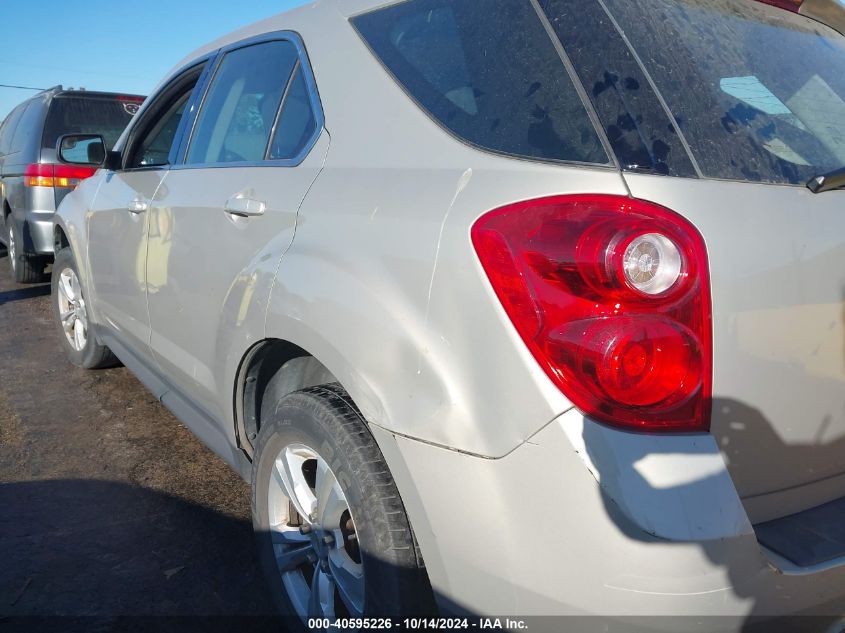 2012 Chevrolet Equinox Ls VIN: 2GNALBEK2C6218123 Lot: 40595226
