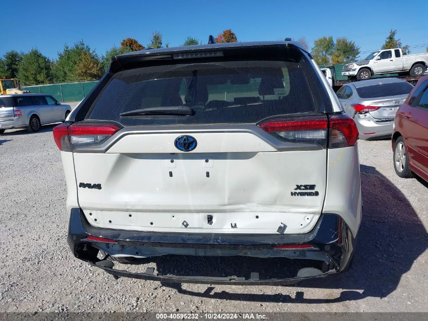 2022 Toyota Rav4 Hybrid Xse VIN: 4T3E6RFV6NU079334 Lot: 40595232