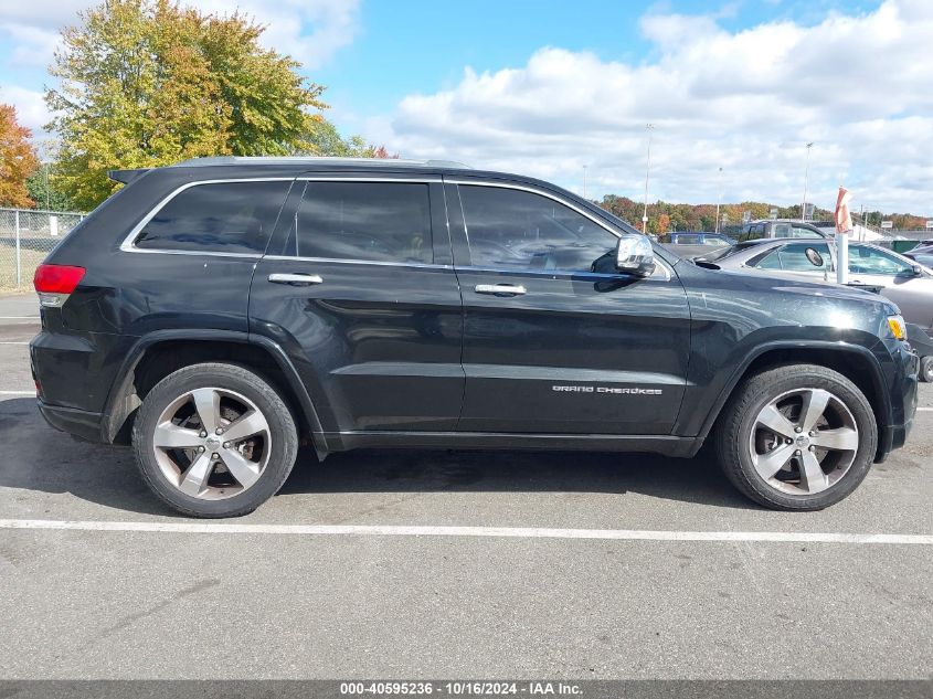 2014 Jeep Grand Cherokee Overland VIN: 1C4RJFCT1EC128668 Lot: 40595236