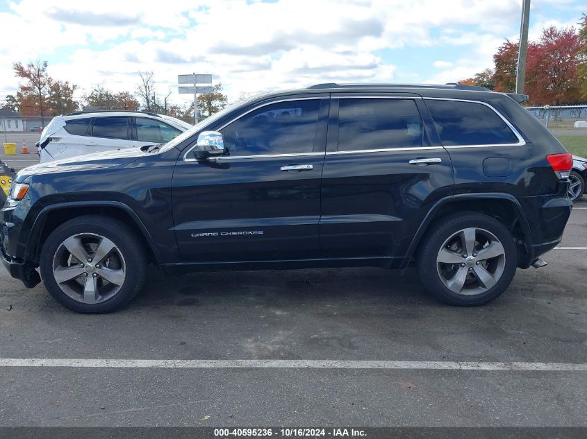 2014 Jeep Grand Cherokee Overland VIN: 1C4RJFCT1EC128668 Lot: 40595236