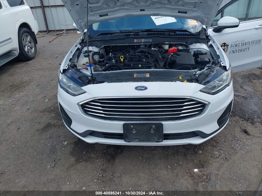 2019 Ford Fusion Se VIN: 3FA6P0HD8KR239415 Lot: 40595241