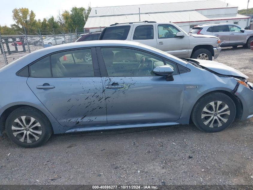 2021 TOYOTA COROLLA HYBRID LE - JTDEAMDE2MJ027152