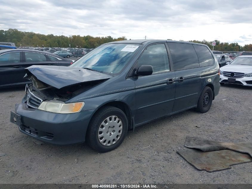 2003 Honda Odyssey Lx VIN: 5FNRL18503B113876 Lot: 40595281