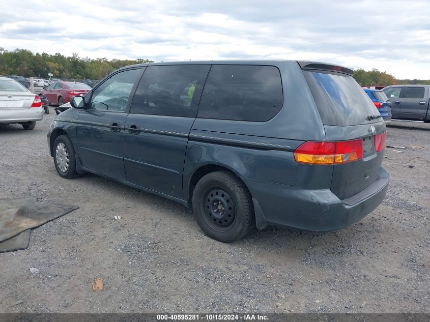 2003 Honda Odyssey Lx VIN: 5FNRL18503B113876 Lot: 40595281