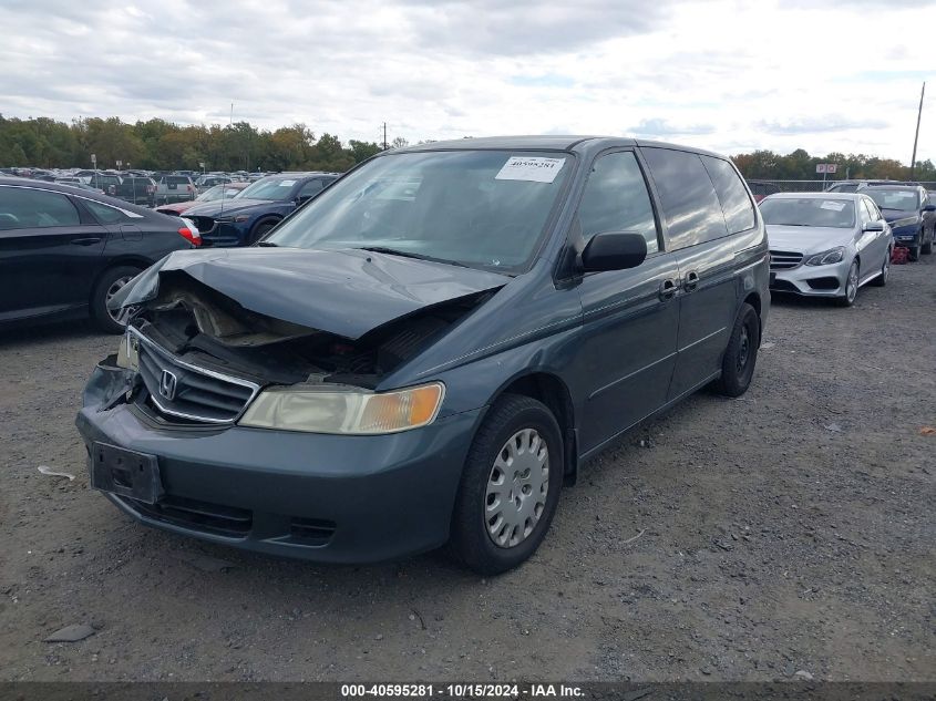 2003 Honda Odyssey Lx VIN: 5FNRL18503B113876 Lot: 40595281