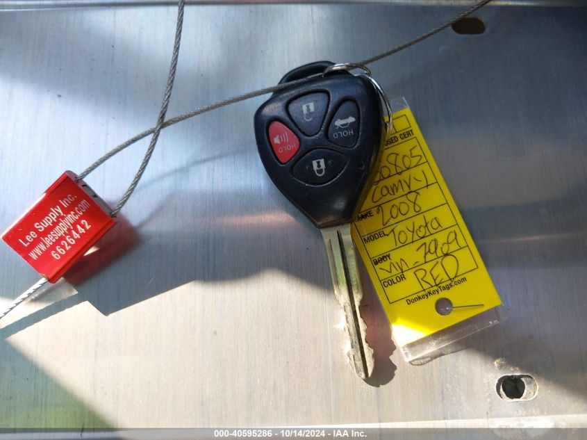 2008 Toyota Camry Le VIN: 4T1BE46KX8U207909 Lot: 40595286