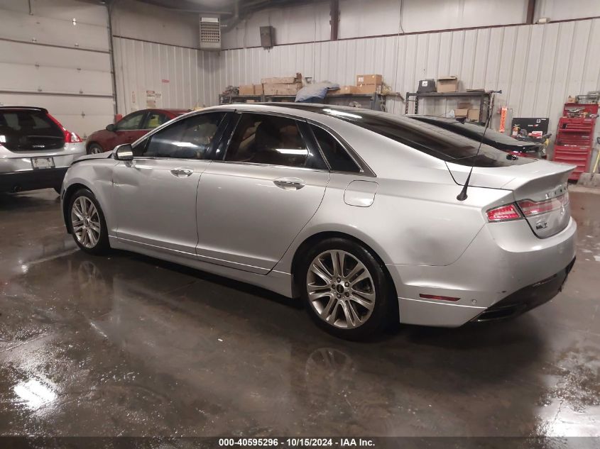 2014 Lincoln Mkz VIN: 3LN6L2G98ER820640 Lot: 40595296