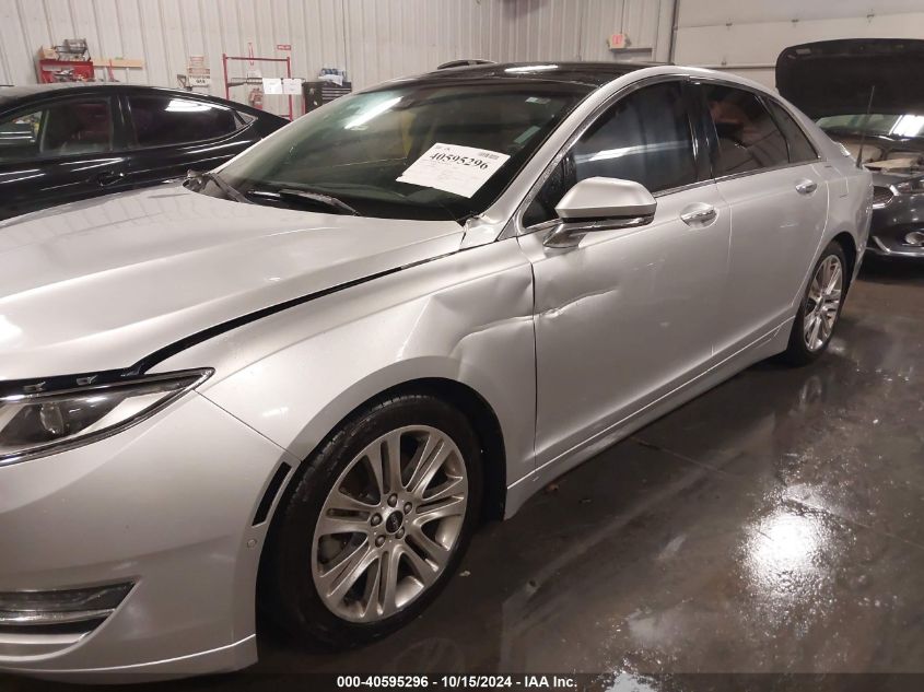 2014 Lincoln Mkz VIN: 3LN6L2G98ER820640 Lot: 40595296